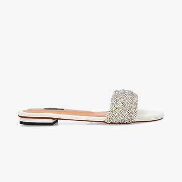 Day To Night, Eid 2023, Flats, New-In, Slides, White