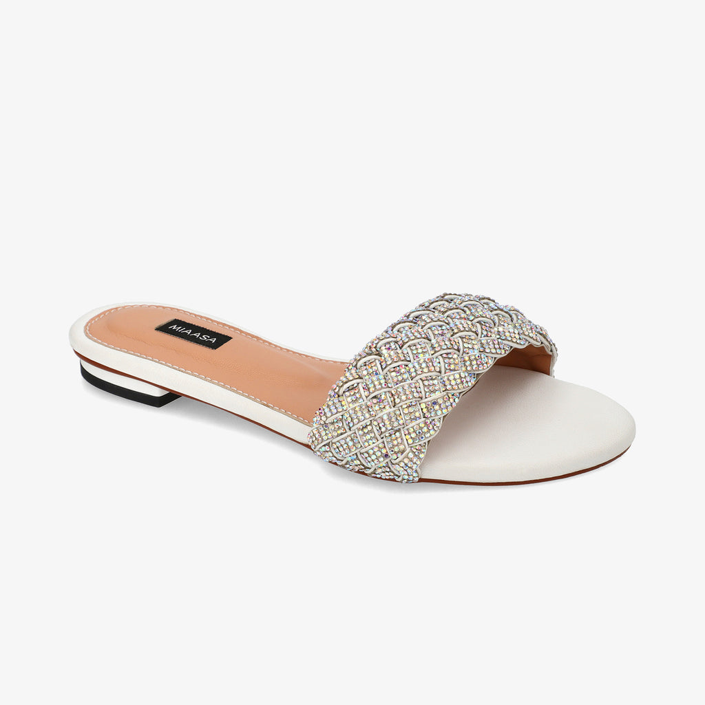 Day To Night, Eid 2023, Flats, New-In, Slides, White