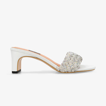 Block Heels, Day To Night, Eid 2023, Heels, New-In, White